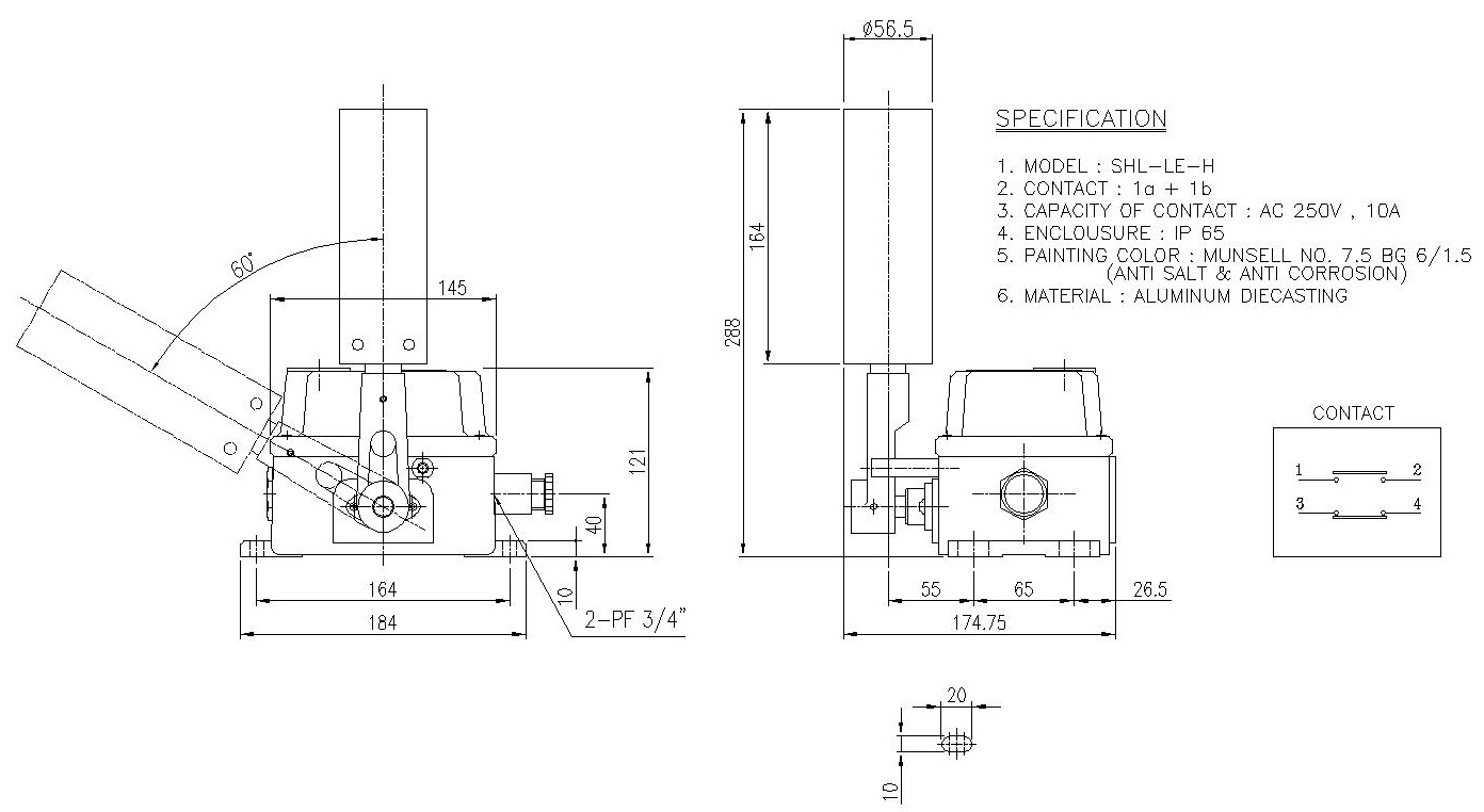 SWITCH & SENSOR BELT SWAY SWITCH